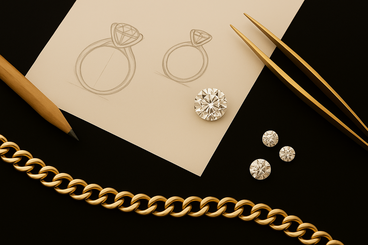 Création de bijoux sur mesure